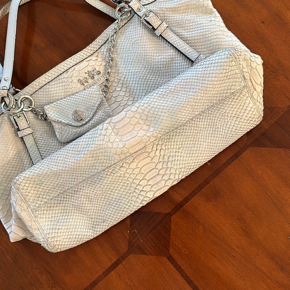 Early 2000s Coach Pale Blue Tote Bag - Picture 12 of 12